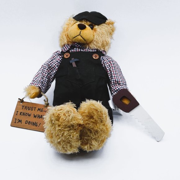 Vintage Burton & Burton Larson The Handyman Bear - Picture 2 of 5